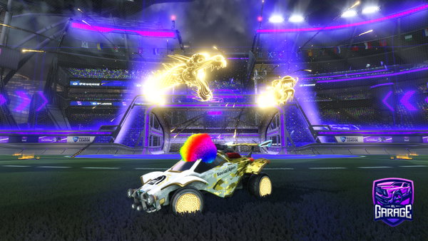 A Rocket League car design from BlackTiger19569
