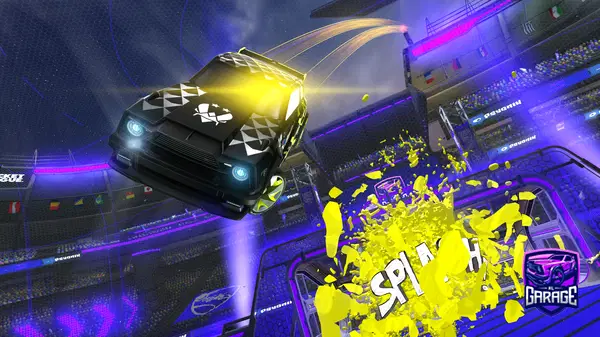 A Rocket League car design from Zirered