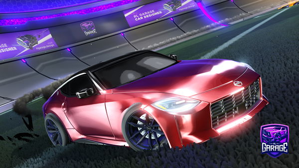 A Rocket League car design from not_Quadra