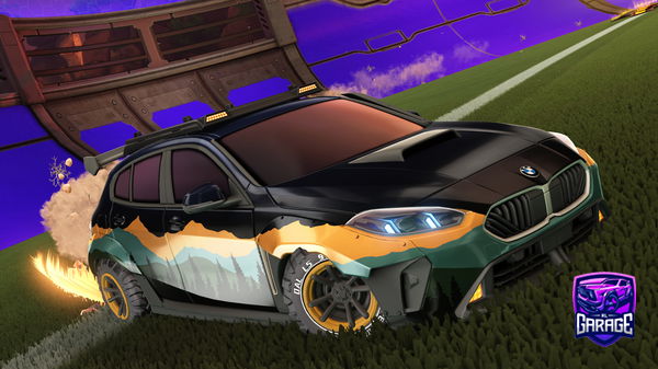 A Rocket League car design from Gizmoutatime