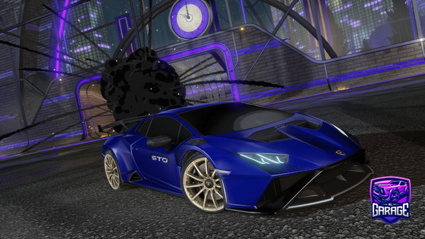 A Rocket League car design from TheToxicFranco