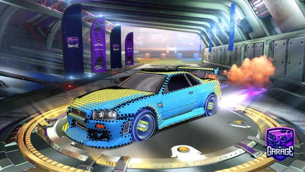 A Rocket League car design from xLOSTSHADOWx658