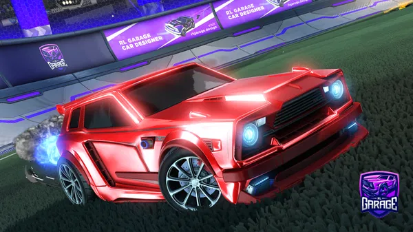 A Rocket League car design from elprozeico1297x