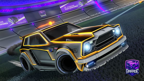 A Rocket League car design from Srisuroz