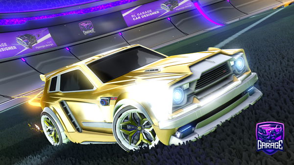 A Rocket League car design from GapeOrn333