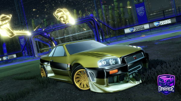 A Rocket League car design from Madsten