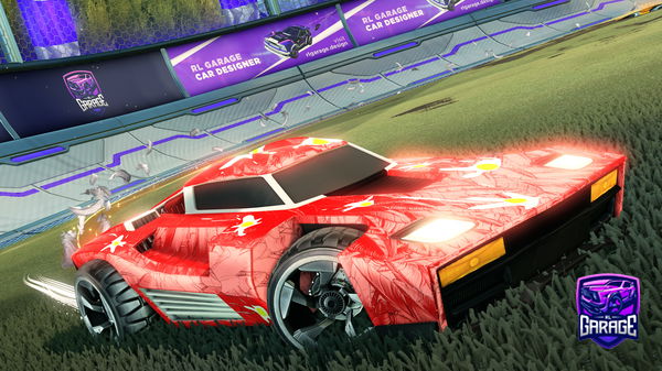 A Rocket League car design from Noxalymph