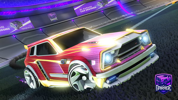 A Rocket League car design from ManosVma