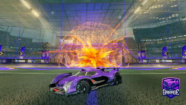 A Rocket League car design from gvdr