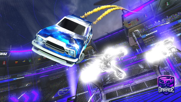 A Rocket League car design from ww_ris