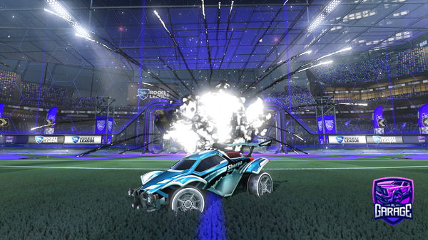 A Rocket League car design from deckkyyy