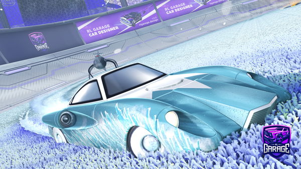 A Rocket League car design from MrRogers143