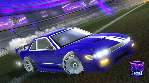 A Rocket League car design from rkle
