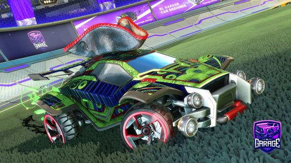 A Rocket League car design from puff1n