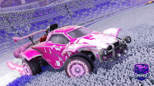 A Rocket League car design from IKOMG