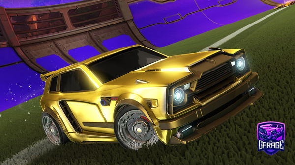 A Rocket League car design from SkyStrikeRL