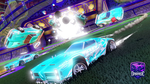 A Rocket League car design from Sheepdog_YT2