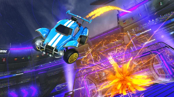 A Rocket League car design from monkey_gaming13