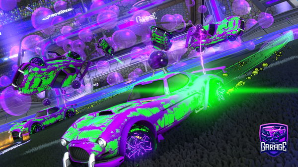 A Rocket League car design from F0XZ4N0