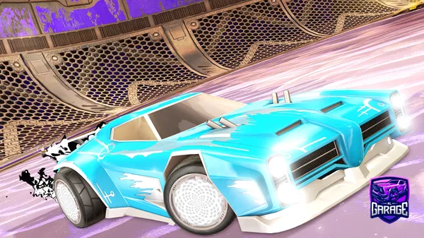 A Rocket League car design from DearSilkkos