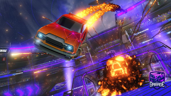 A Rocket League car design from Bombaclat69