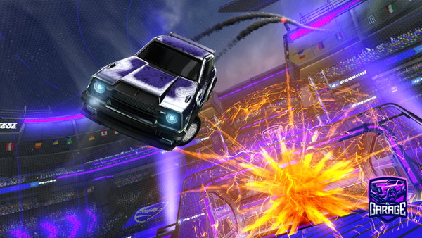 A Rocket League car design from XoTaka