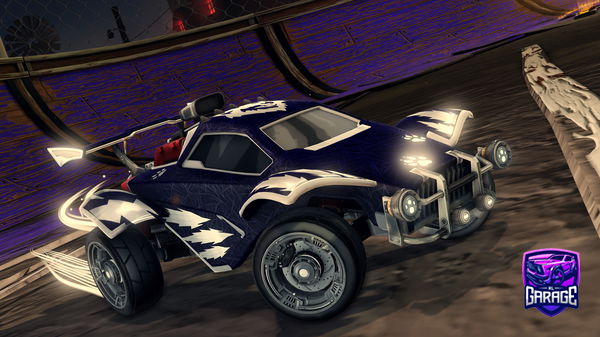 A Rocket League car design from Crazy_Cars