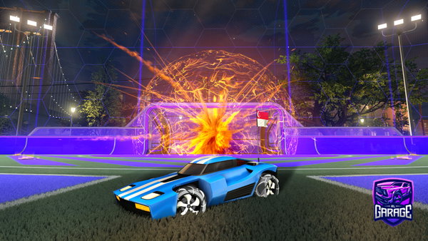 A Rocket League car design from Einoxity