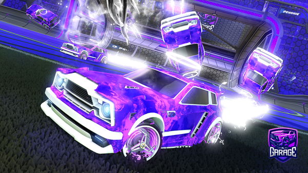 A Rocket League car design from HyperScaperPS