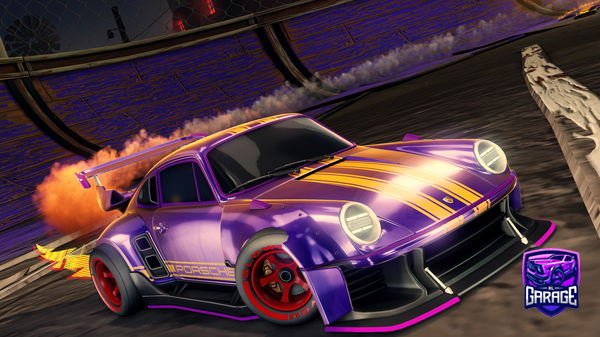 A Rocket League car design from VonSemog