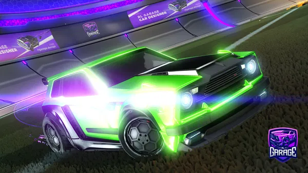 A Rocket League car design from Spicydead0987