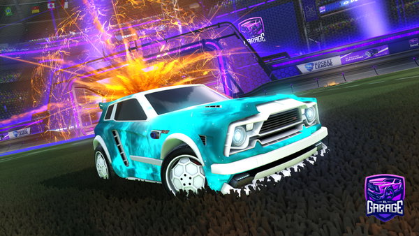 A Rocket League car design from RaresK