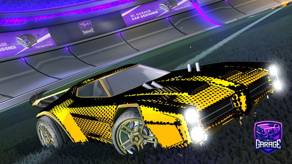 A Rocket League car design from DaddyDayot