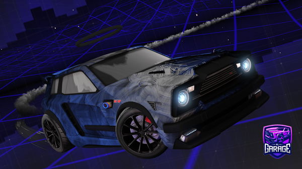 A Rocket League car design from lightning810