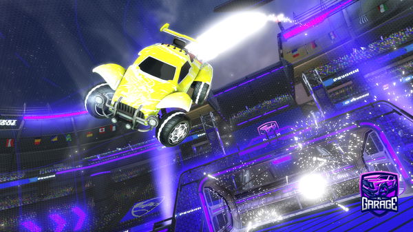 A Rocket League car design from megagamer1102