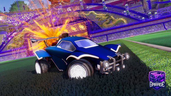 A Rocket League car design from Gas_boyVR