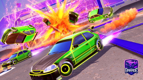 A Rocket League car design from konohamaru14g5