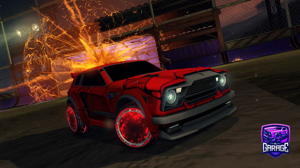 A Rocket League car design from Springtraphh