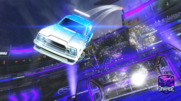 A Rocket League car design from FAZEmanu