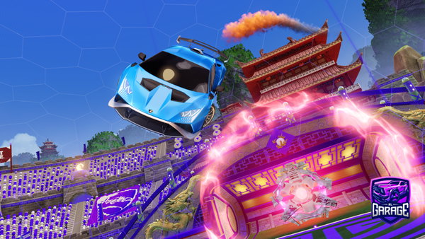 A Rocket League car design from supernova2647
