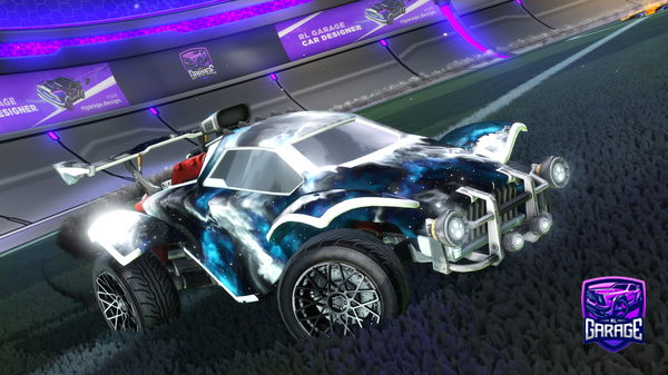 A Rocket League car design from waffle88