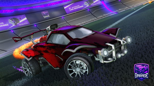 A Rocket League car design from VaveAtomic