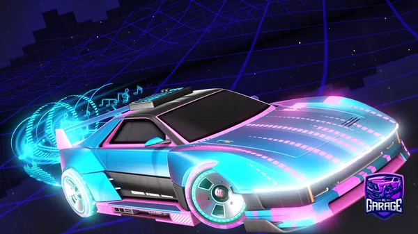 A Rocket League car design from irosario78