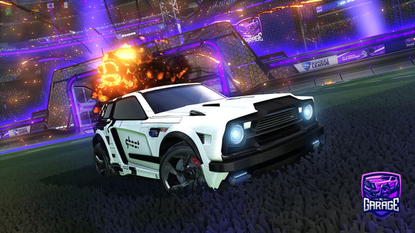 A Rocket League car design from Bronhhui