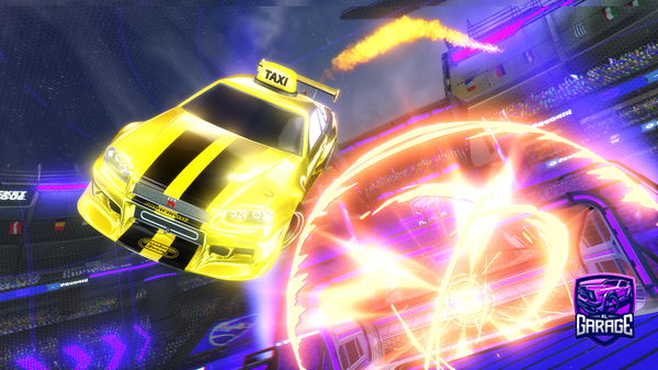 A Rocket League car design from Sakamoto-San