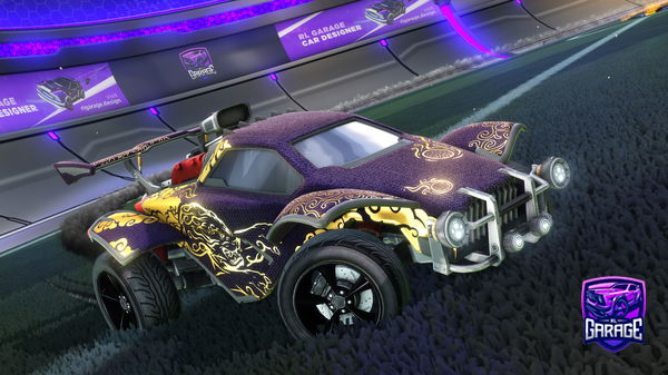 A Rocket League car design from br3cci144