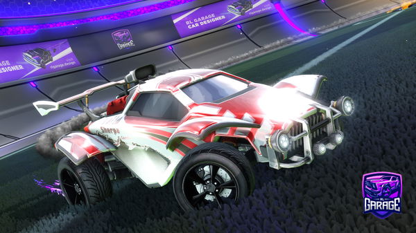 A Rocket League car design from TTV_XP3RT_30