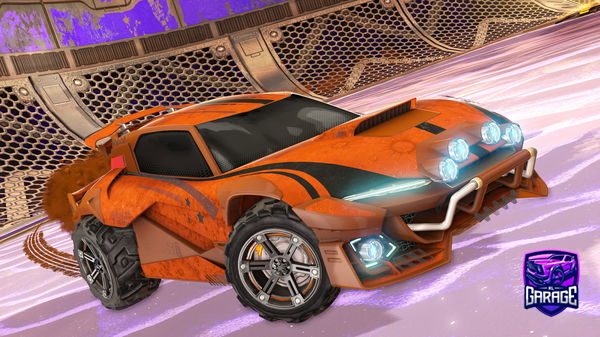 A Rocket League car design from Sleepless8
