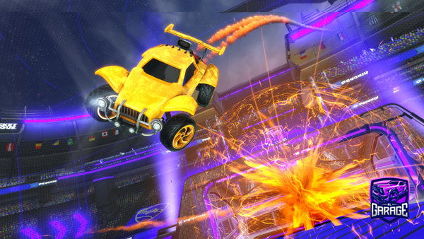 A Rocket League car design from HotStvff