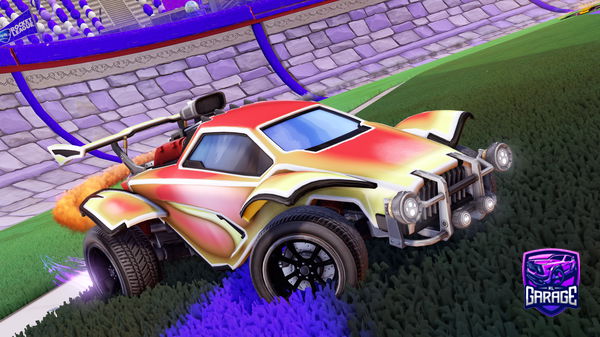 A Rocket League car design from wyfi123
